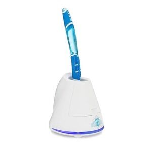 TAO Clean Germ Shield UV Toothbrush Sanitizer White Universal Fit Portable NWT